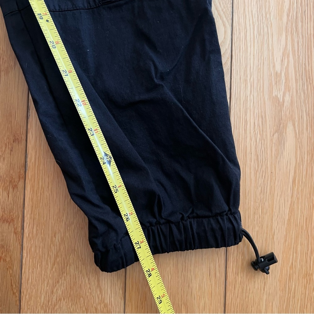 Cookies All Conditions Mens Black Cargo Joggers Patchwork Pocket Ripstop Pants M - Picture 6 of 9